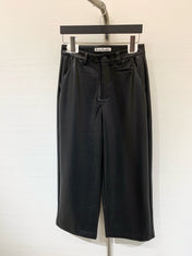 DIOR 25S LEATHER CROPPED PANTS 666