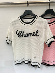 CHANEL 26S SHORT-SLEEVE SWEATER STYLE 1068