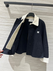 CELINE 26S COLLAR WOOL JACKET 607