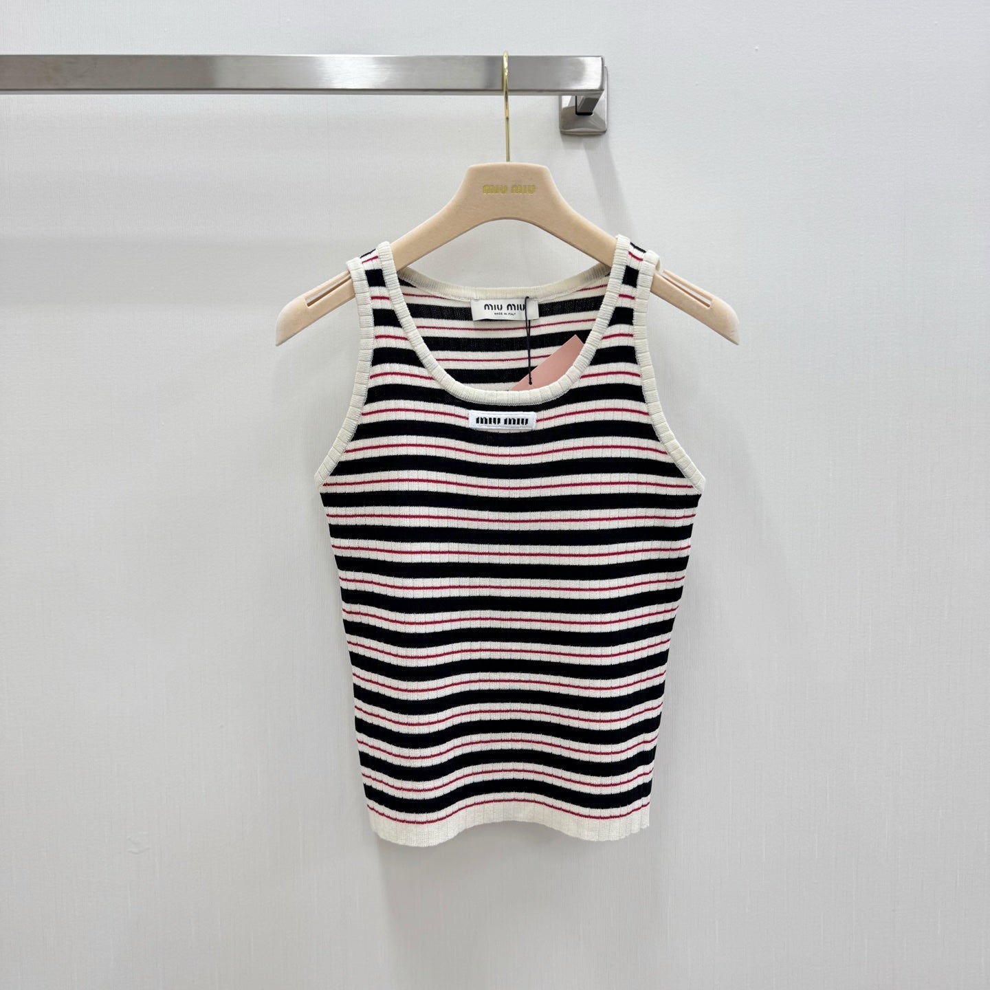 MIUMIU 26S SLEEVELESS KNIT TANK TOP 1443