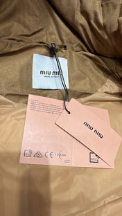 MIUMIU PUFFER VEST STYLE 565