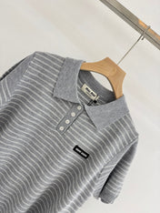 MIUMIU KNIT POLO SHIRT STYLE 390