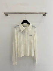 MIUMIU KNIT POLO SHIRT STYLE 61