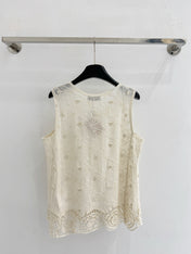 MIUMIU 26S LACE TANK TOP STYLE 1071