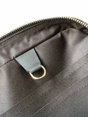 LV 25S PORTE- DOCUMENTS VOYAGE 41 IN BLACK EMBOSSED DAMIER INFINI CALFSKIN