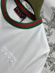 GUCCI 25S SHORT SLEEVE ROUND NECK T-SHIRT 262985