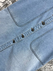 JEAN SKIRT DENIM JACQUARD DUSTY BLUE 266730