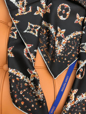 LV SCARF 90 CM IN SILK 704582