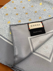 GUCCI 25S SCARF 90 IN SILK 709694