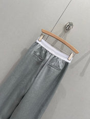 Loewe 25 Print Ribbed Waist Trousers Cotton