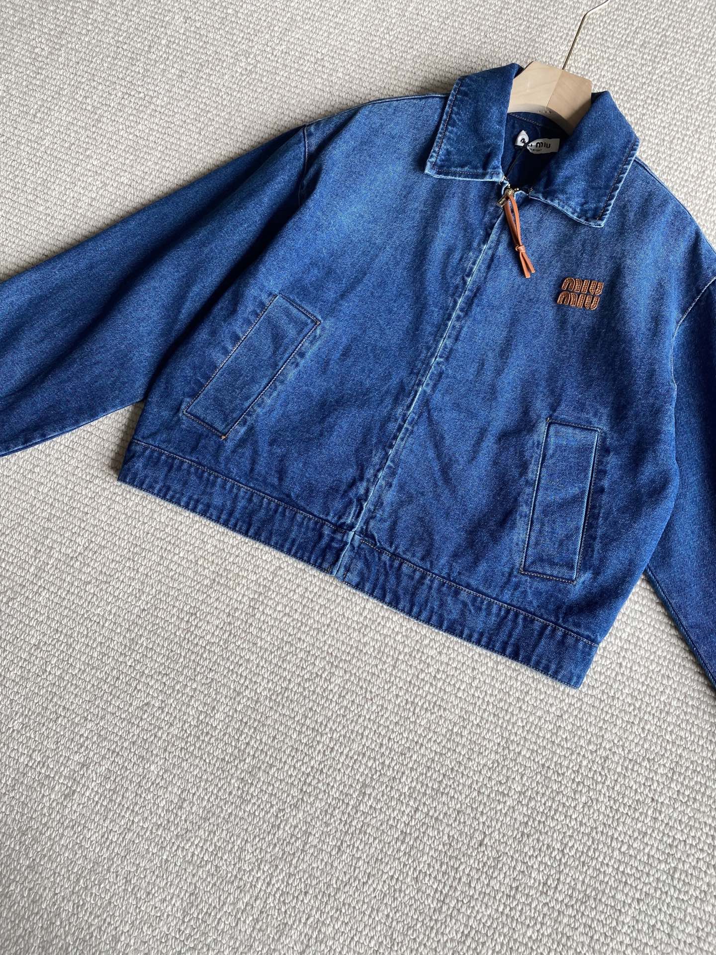 MIUMIU DENIM JACKET STYLE 205