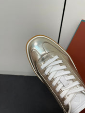 LP TENNIS WALK SNEAKERS LIGHT GOLD CALFSKIN