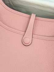 HM 26S EVELYNE BAG 23MM IN PINK GRAINED CALFSKIN
