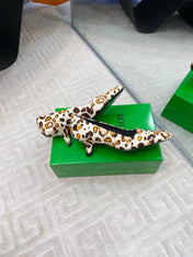 BOOGIE JAGUAR-PRINTED CALF HAIR PUMPS 45 MM LEOPARD PATTERN