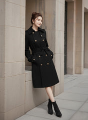 YSL 25S LONG TRENCH COAT STYLE 156