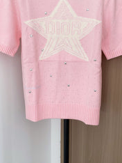 DIOR 26S SHORT SLEEVE KNIT SWEATER 986