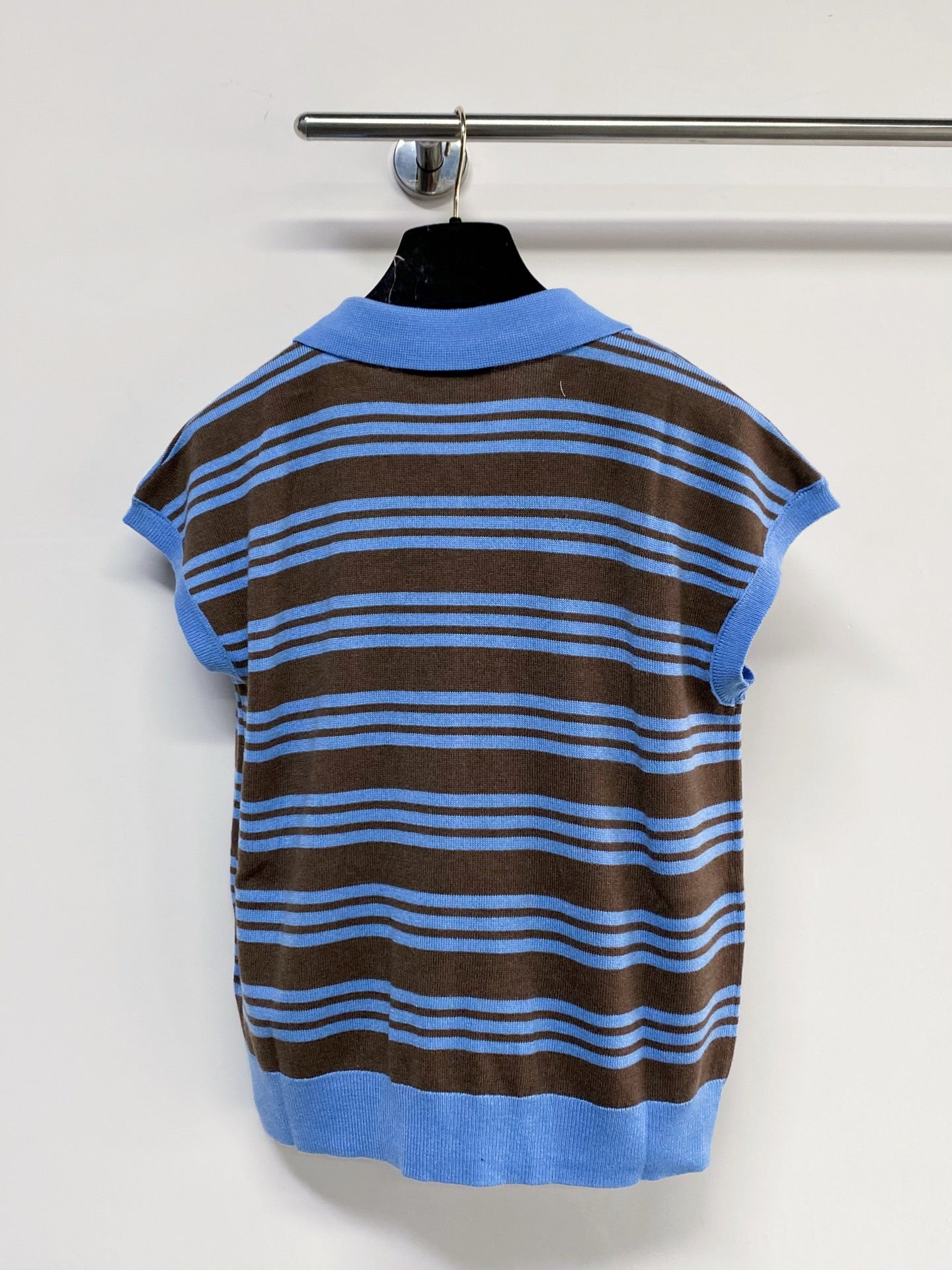 MIUMIU 26S COLLARED TANK TOP 1034