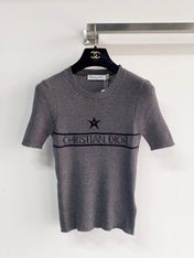DIOR 26S SHORT-SLEEVE SWEATER 1198