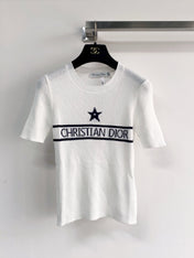 DIOR 26S SHORT-SLEEVE SWEATER 1196