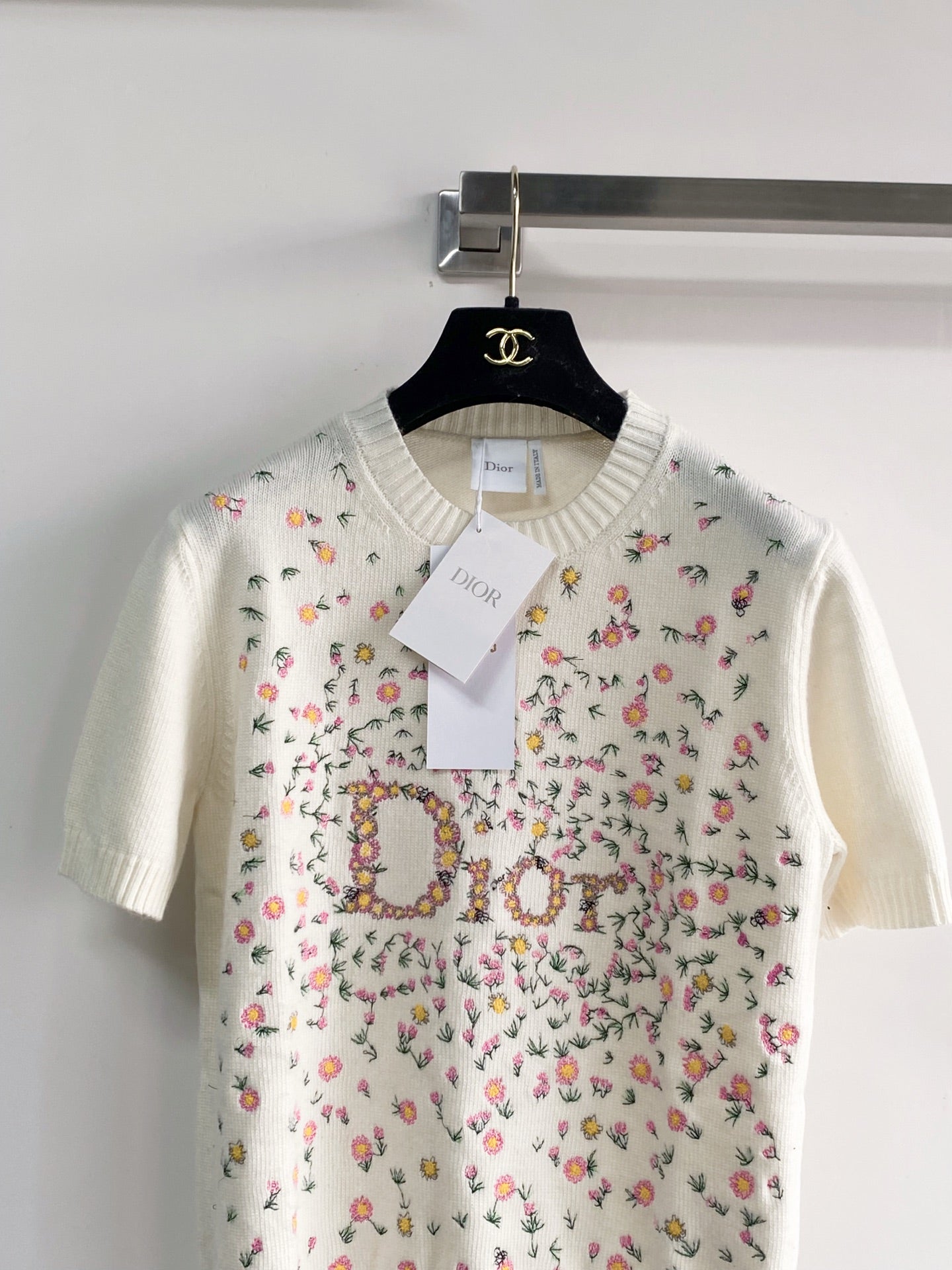 DIOR 26S SHORT-SLEEVE SWEATER 1157