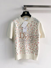 DIOR 26S SHORT-SLEEVE SWEATER 1157