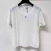 CELINE 26S KNIT SHORT SLEEVE SWEATER 197