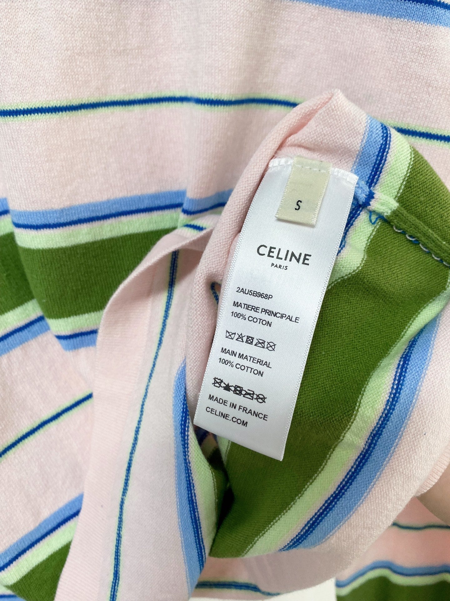 CELINE 26S LONG SLEEVE COLLARED SHIRT 184