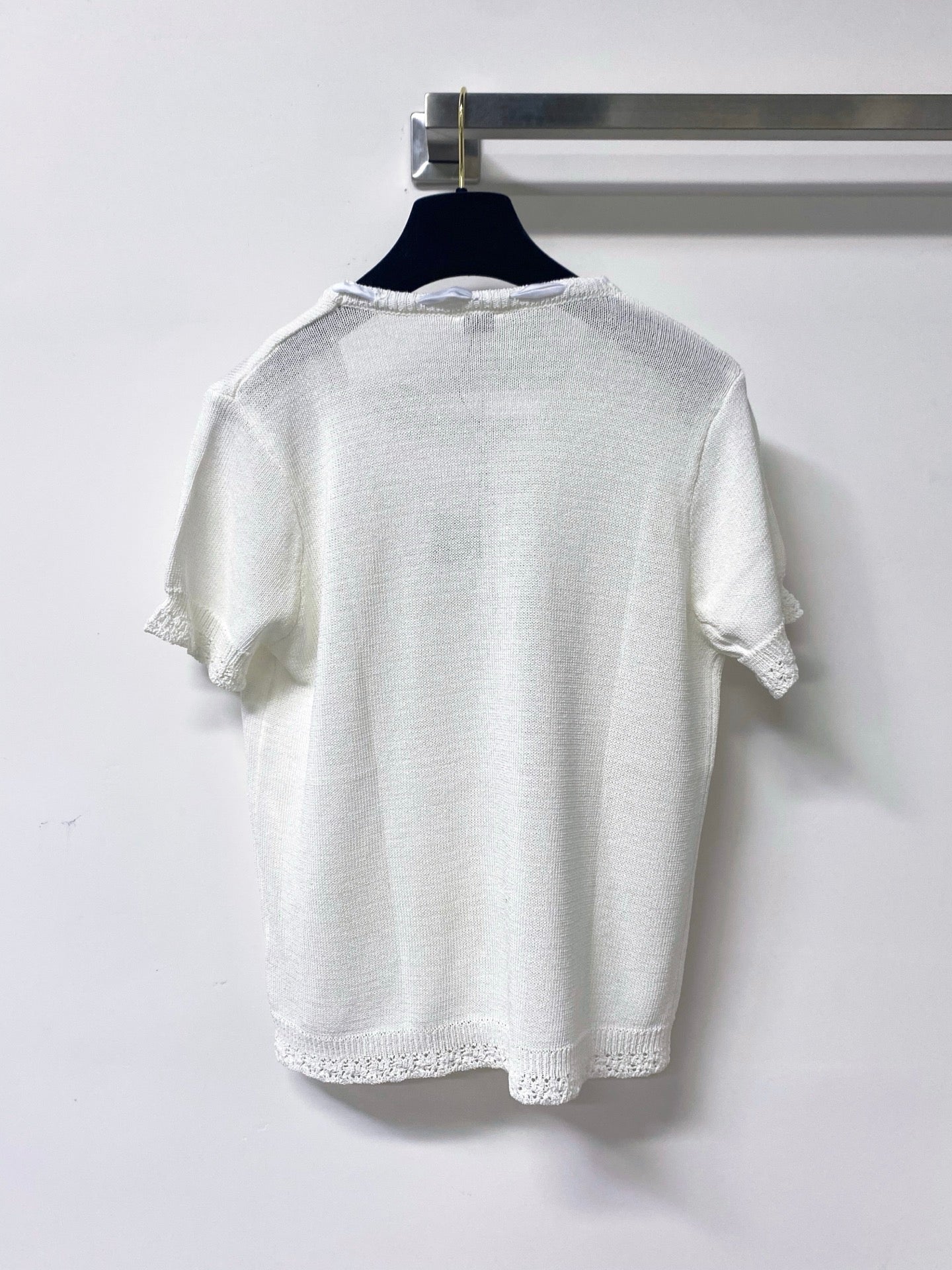 LOEWE 26S SHORT SLEEVE KNIT TOP 497