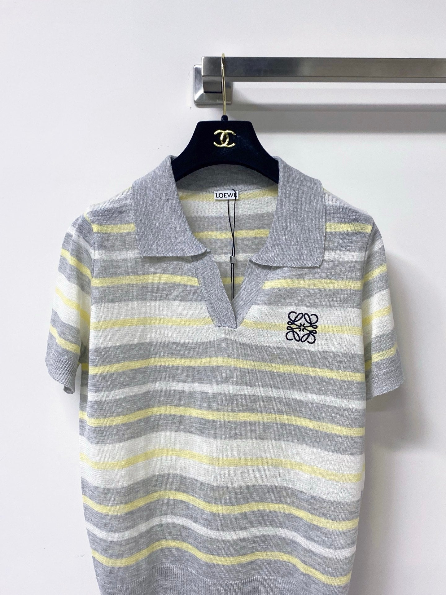 LOEWE 26S KNIT POLO SHIRT 499