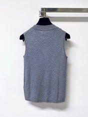 CHANEL 26S KNIT SLEEVELESS TOP STYLE 1208