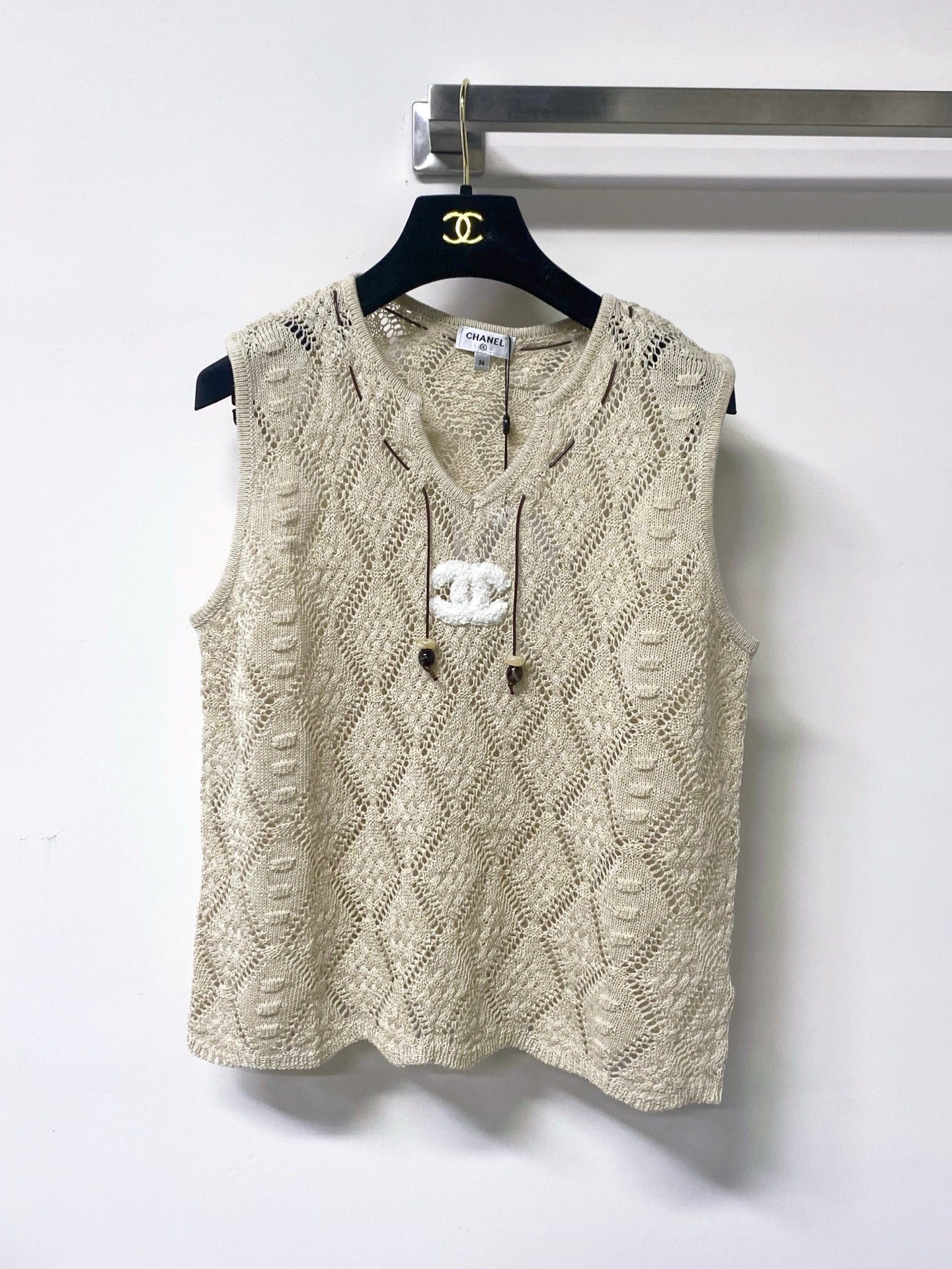 CHANEL 26S SLEEVELESS TOP STYLE 1176