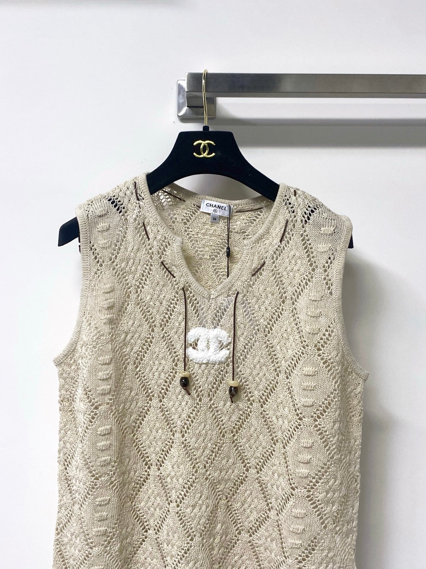 CHANEL 26S SLEEVELESS TOP STYLE 1176