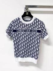 DIOR 26S SHORT-SLEEVED SWEATER 1253