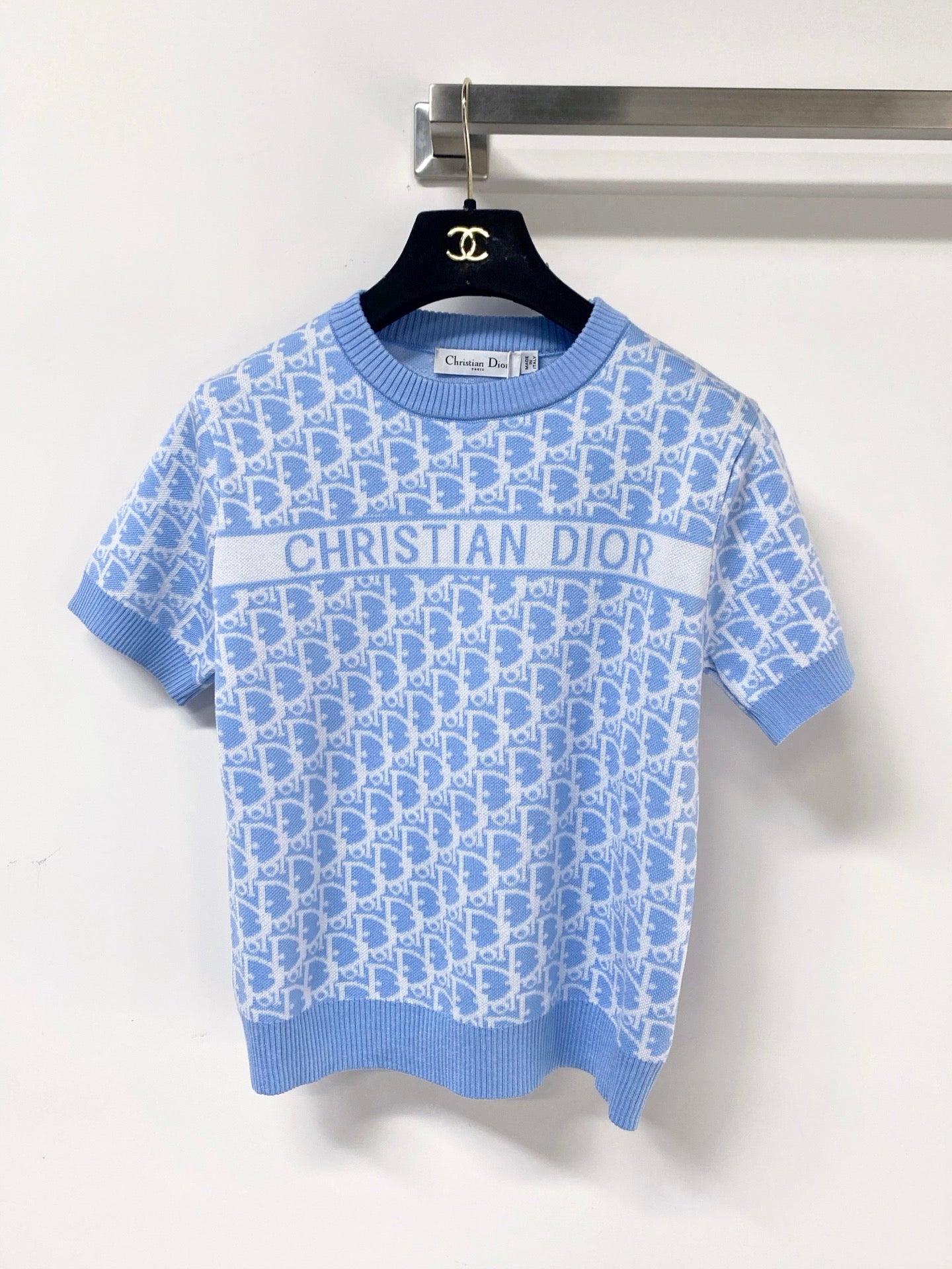 DIOR 26S SHORT-SLEEVED SWEATER 1252