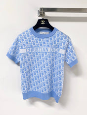 DIOR 26S SHORT-SLEEVED SWEATER 1252