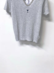 DIOR 26S SHORT-SLEEVED KNIT POLO SHIRT 1239