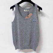 MIUMIU 26S SLEEVELESS KNIT TANK TOP 1152