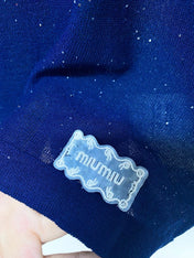 MIUMIU 26S RUFFLED COLLAR POLO SHIRT 1154