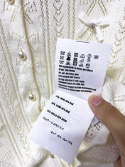 MIUMIU 26S KNIT CARDIGAN TOP 1249