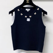 CHANEL 26S KNIT SLEEVELESS TOP STYLE 1255