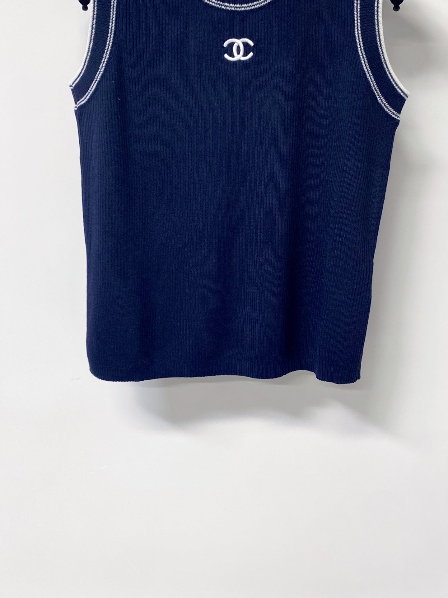 CHANEL 26S KNIT TANK TOP STYLE 1233