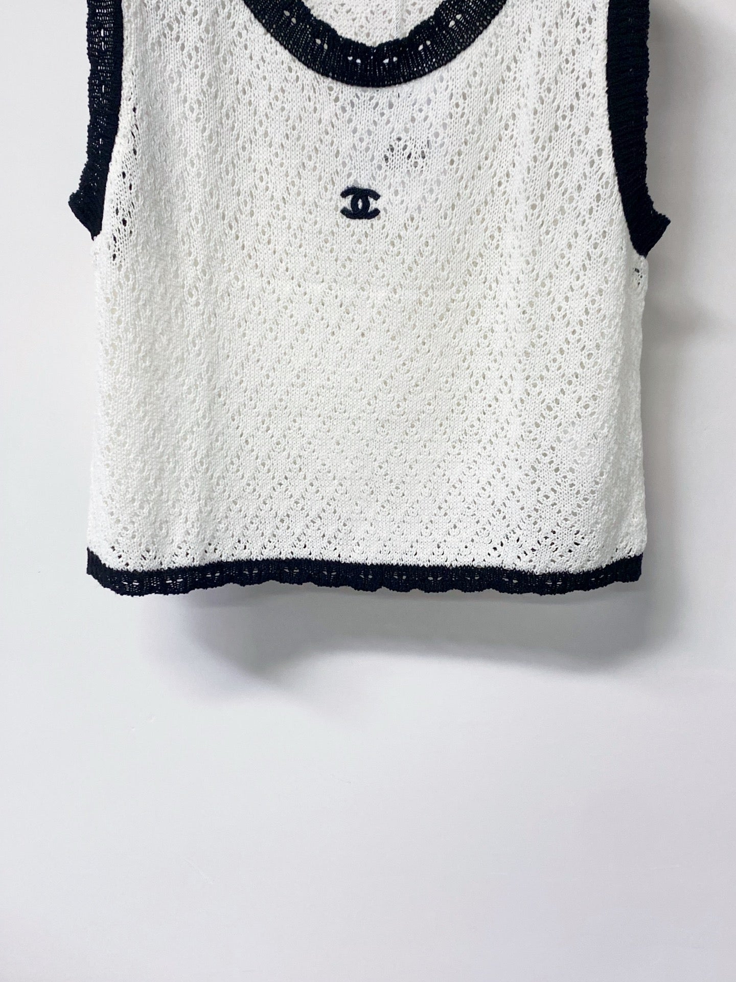 CHANEL 26S KNIT TANK TOP STYLE 1237
