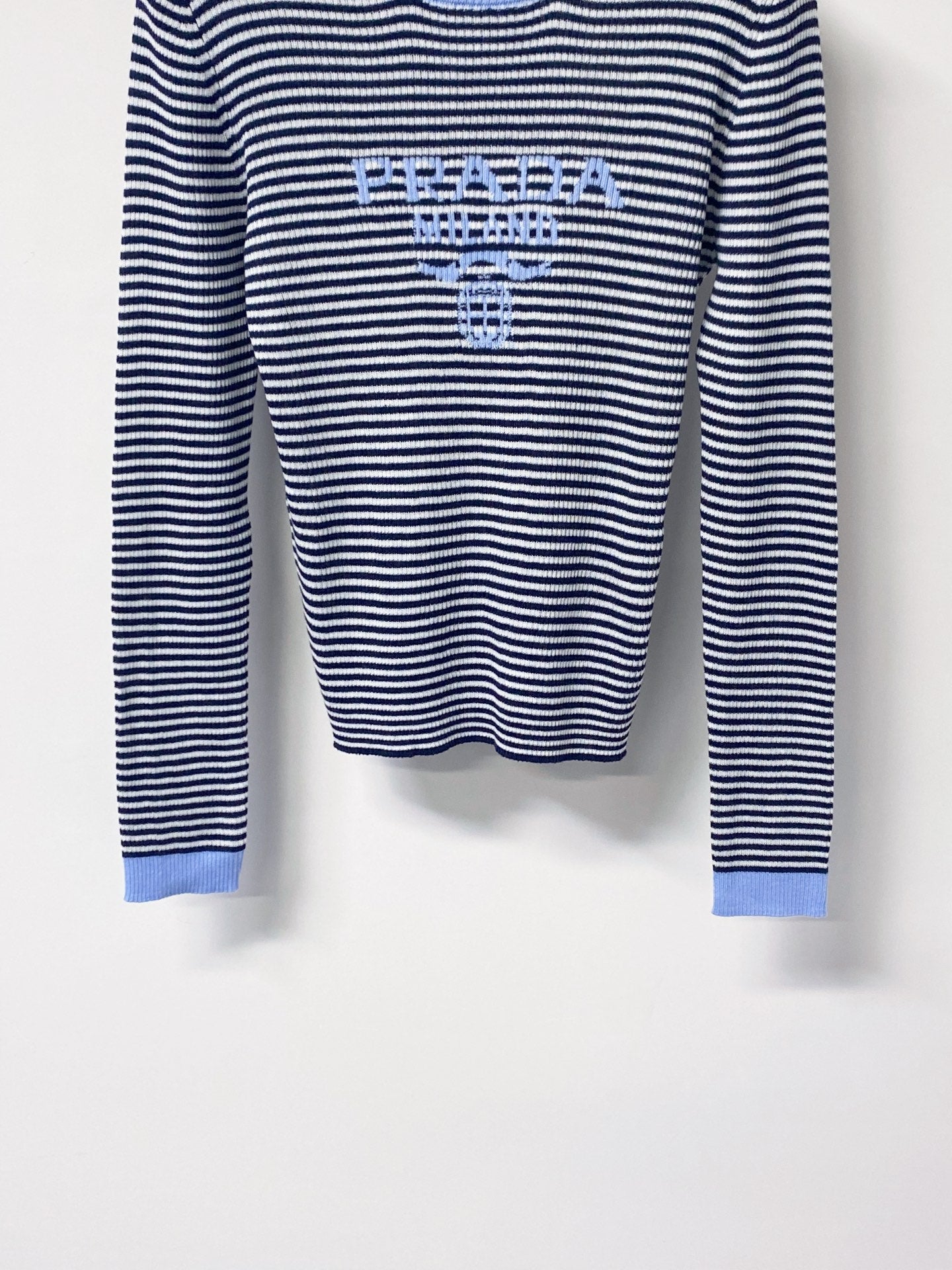 PRADA 26S LONG-SLEEVE KNIT TOP 1187