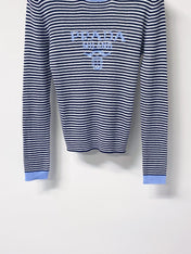 PRADA 26S LONG-SLEEVE KNIT TOP 1187