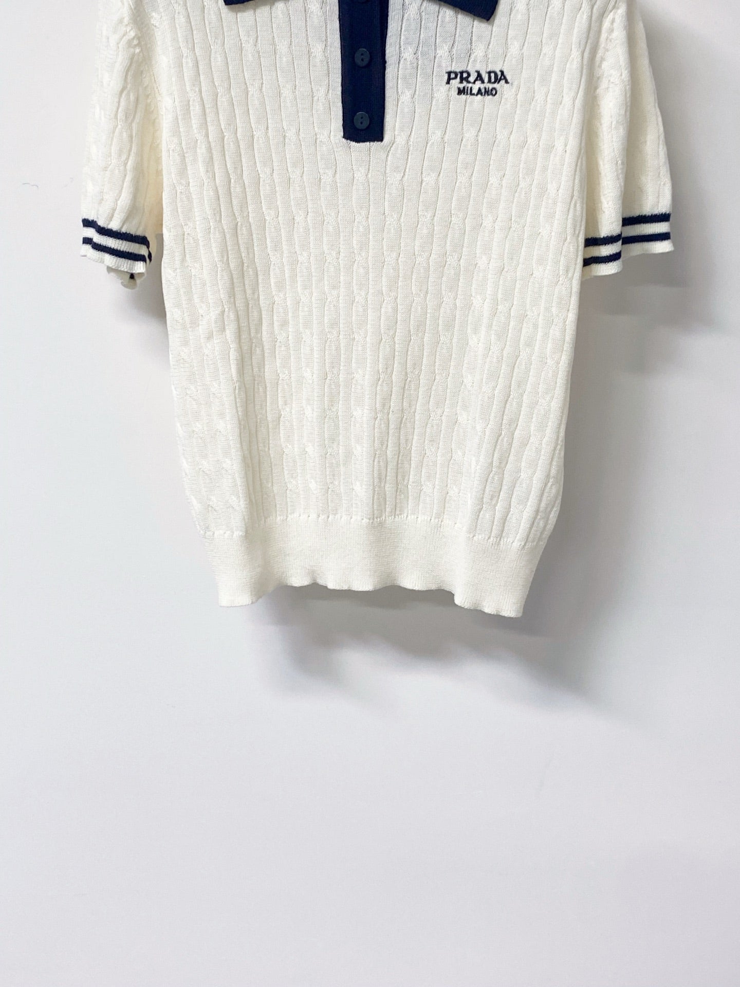PRADA 26S KNIT POLO SHIRT 1177