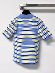 PRADA 26S SHORT-SLEEVE KNIT POLO 1154
