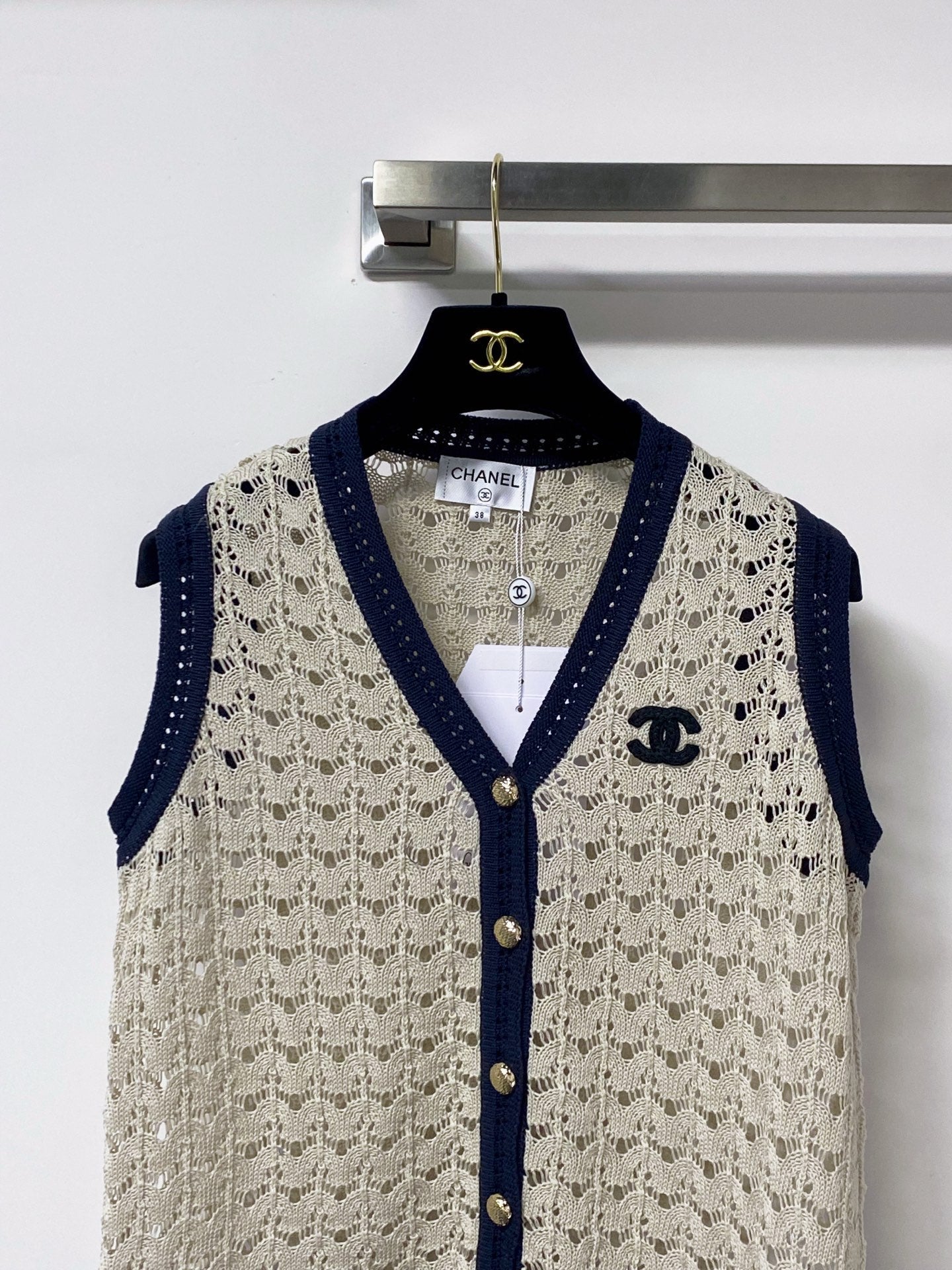 CHANEL 26S KNIT VEST 1643