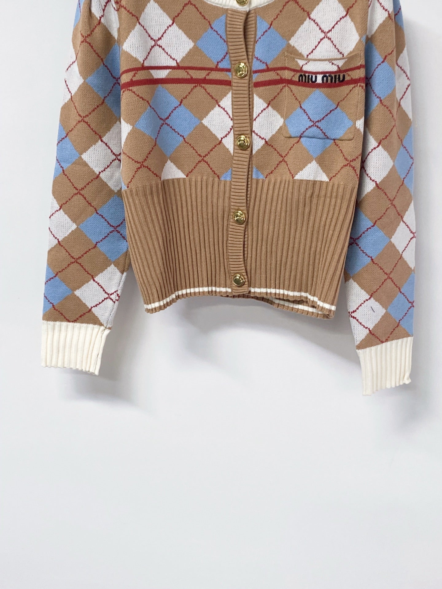 MIUMIU 26S KNIT CARDIGAN 1470
