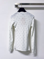 MIUMIU 26S LONG-SLEEVE KNIT TOP 1447