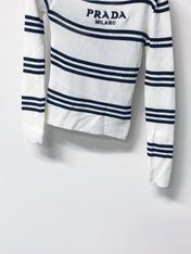 PRADA 26S LONG-SLEEVE KNIT TOP 1131